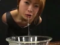 [ Shit Porn ] Asian whore forced to eat her own poop